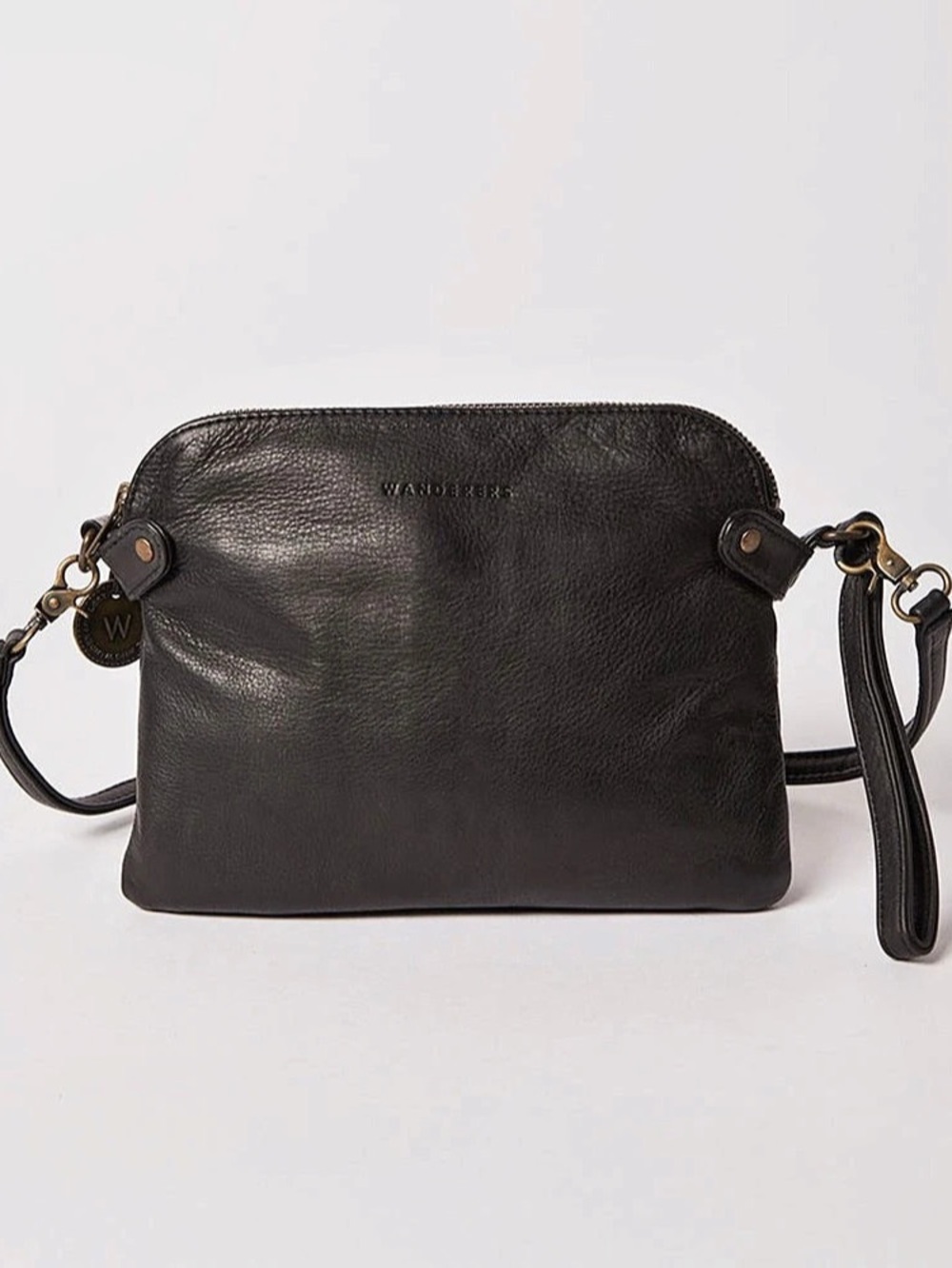 Wanderers Venetian Passport cross body Black